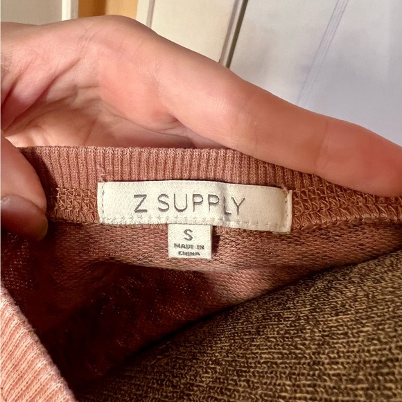 🌟 Z Supply Buckle Star Print Oversized Sweatshirt - Picture 8 of 10